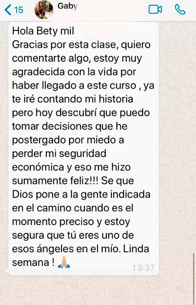 Testimonios